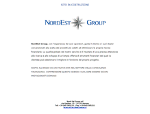 Tablet Screenshot of nordest-group.com